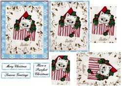 Vintage Kitty in Envelope