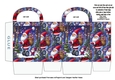 small gift bag santa segway red