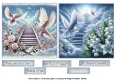 sympathy doves and flowers toppers 3