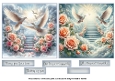 sympathy doves and flowers toppers 5