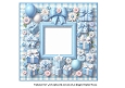 baby dresser in floral frame boy insert