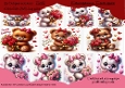 bears and roses cu/pu