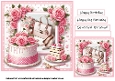 shoes handbag cake and roses 4
