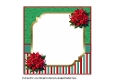 christmas poinsettia bears generic insert