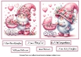 2 baby girl gnome toppers