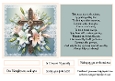 sympathy card and verse