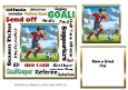 New urban art football boy