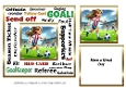 New urban art football girl