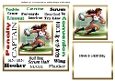New urban art rugby woman