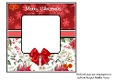 retro christmas hedgehog insert
