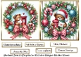 2 to a page teddy wreaths