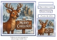 the christmas sign stag