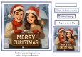 the christmas sign young couple