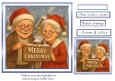 the christmas sign old couple