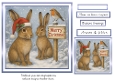the christmas sign hares