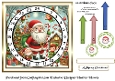 advent calendar card 3 santa