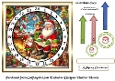 advent calendar card 4 santas workshop