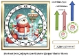 advent calendar card 5 polar bear