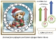 advent calendar card 8 pup