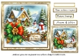 gold framed christmas snowmen2