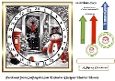 bw and red accents advent clock card 2