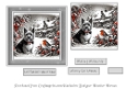 bw and red accents mix 15