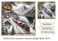 bw and red accents christmas splendour 7