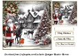bw and red accents christmas splendour 9