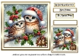 festive birds 3 owls