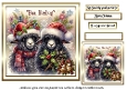 festive cards baa humbug