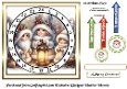newest advent cards 3 golden gnomes