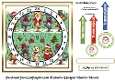 newest advent cards 7 dogs dancing