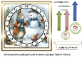 advent cards snow rabbits 1