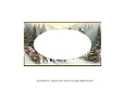 victorian christmas card insert