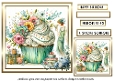 deco cupcake birthday 1
