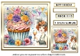 deco cupcake birthday 4