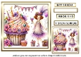 deco cupcake birthday 8