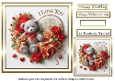 teddy hearts and flowers 6
