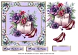 anenome card with handbag 2