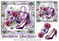 anenome card with handbag 3