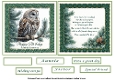 two to a page toppers birthday owl