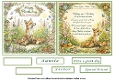 two to a page toppers birthday fox