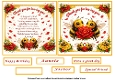 two to a page toppers thank you bees