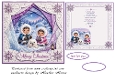 faux iris folding christmas eskimos