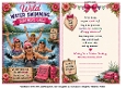 wild water swimming birthday girl