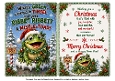 whats green covered in tinsel?