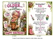 re-potting happy birthday