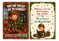 why did the elf go to school?