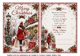 christmas shopping red
