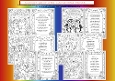 6 x colour your own christmas card with verse